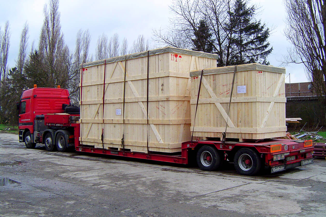 AllPack Services handles any type of industrial wood packaging material